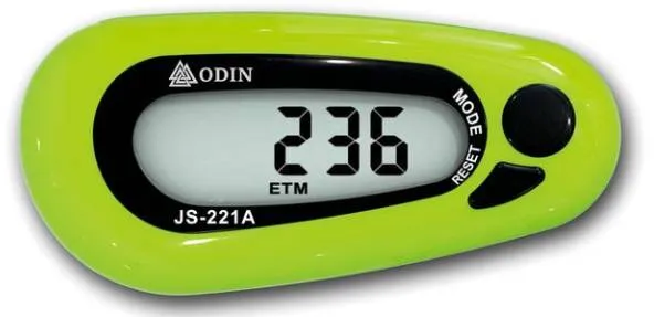 Odin Professionel 3D Skridttæller Lime Grøn